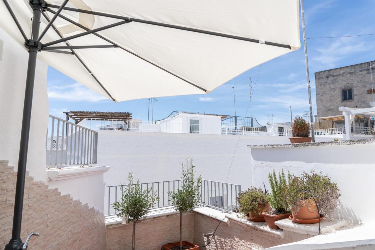 Wineart House, Terracielo Indipendente Nel Centro Di Monopoliアパートメント エクステリア 写真