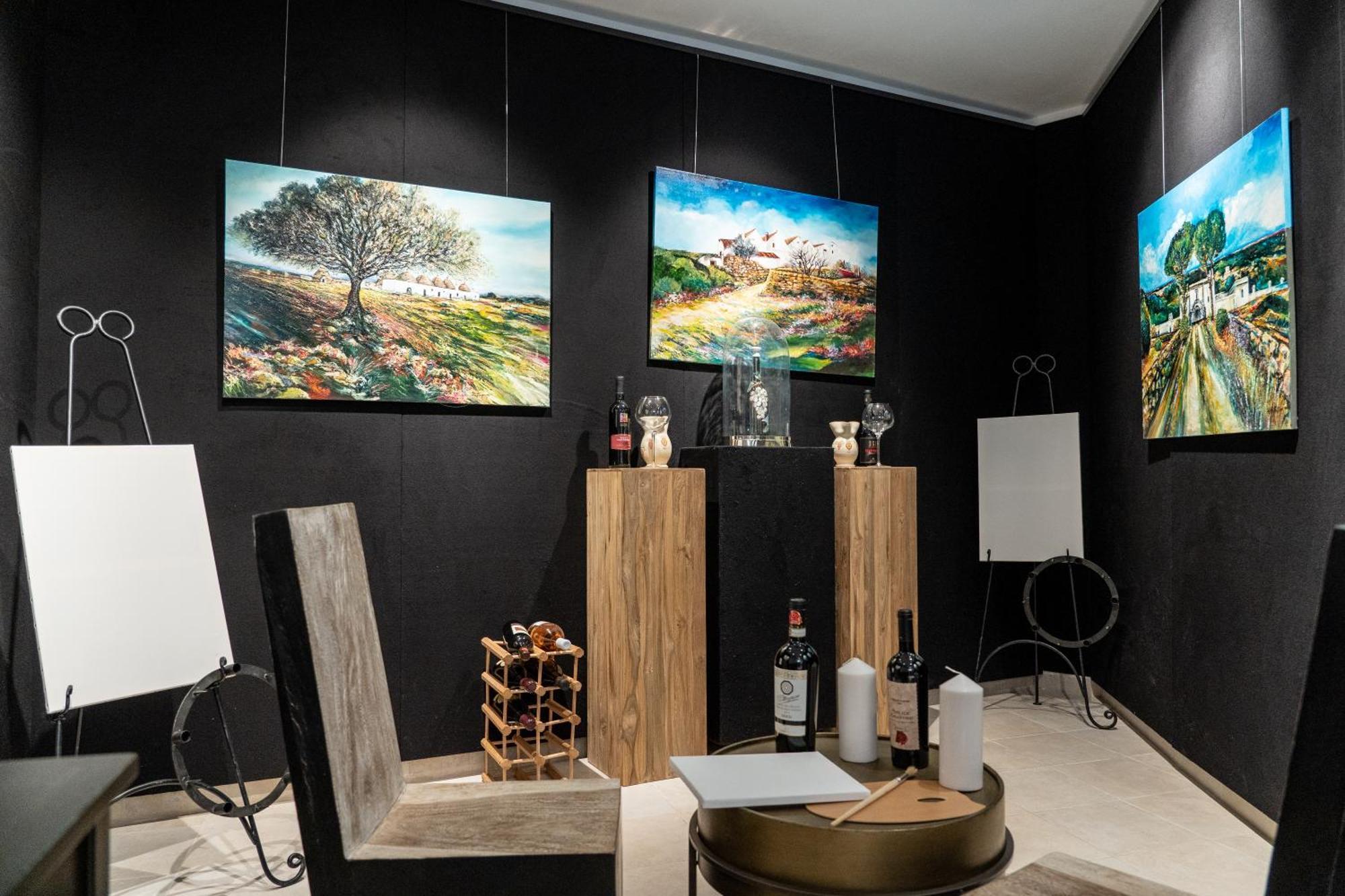 Wineart House, Terracielo Indipendente Nel Centro Di Monopoliアパートメント エクステリア 写真