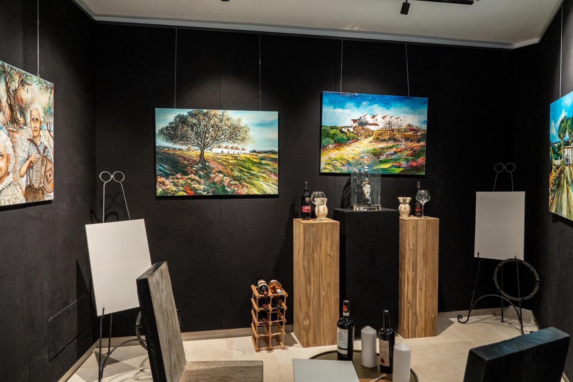 Wineart House, Terracielo Indipendente Nel Centro Di Monopoliアパートメント エクステリア 写真